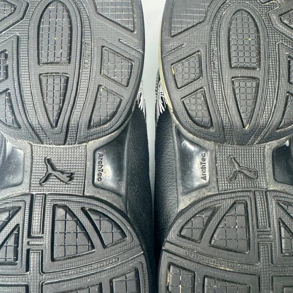 Puma Riaze Prowl Palm Athletic Shoes Sneakers‎ Women's Size 6 Black & White
